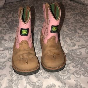 John Deere Pink Boots